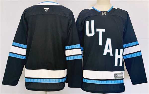 Mens Utah Hockey Club Blank Navy Stitched Jersey